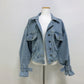 WezelBezel Short Denim Jacket - Casual Style
