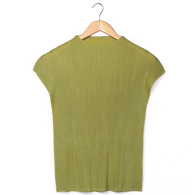 WezelBezel Sleeveless Vest - Half Turtleneck