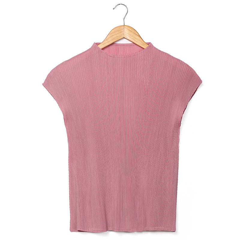 WezelBezel Sleeveless Vest - Half Turtleneck