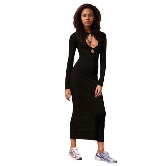 WezelBezel Versatile Long Skirt - Slim Fit