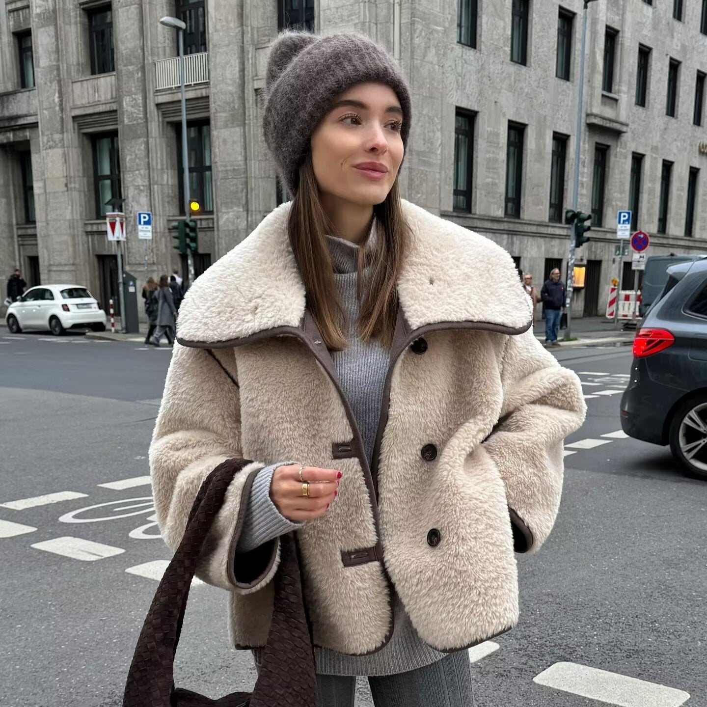 WezelBezel Plush Jacket - Long Sleeved Style