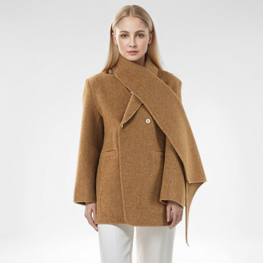 WezelBezel Retro Shawl Coat - Patchwork Style