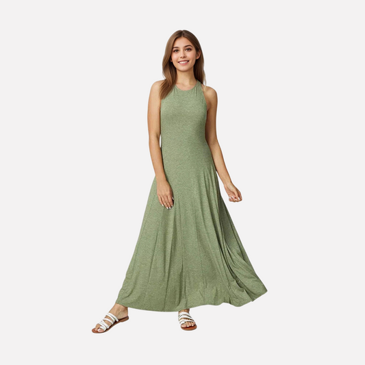 WezelBezel Waisted Swing Knit Dress