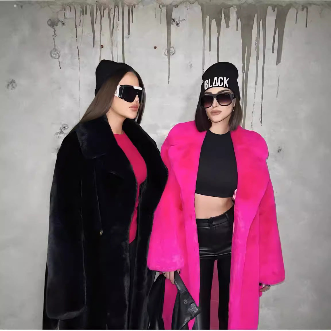 WezelBezel Plush Cotton Fur Coat