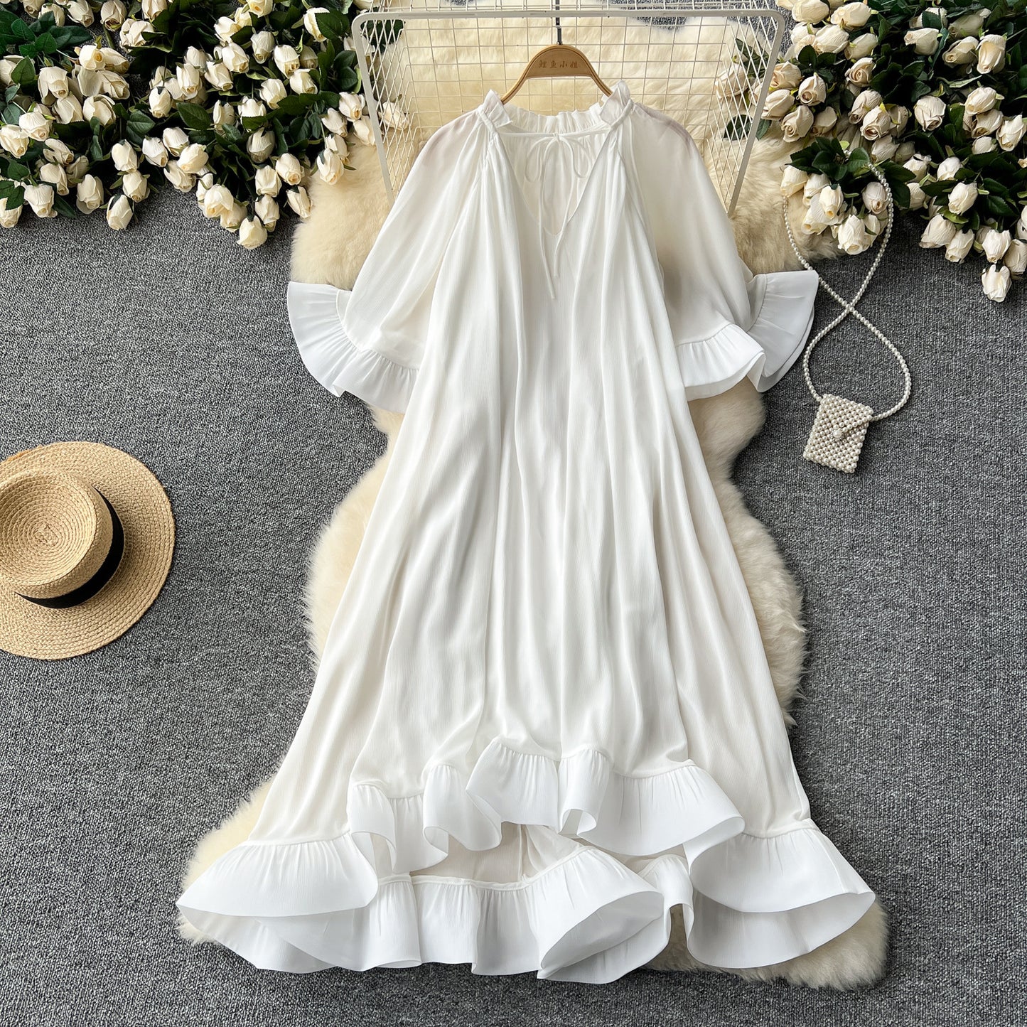 WezelBezel Vacation Dress - Formal Long Skirt