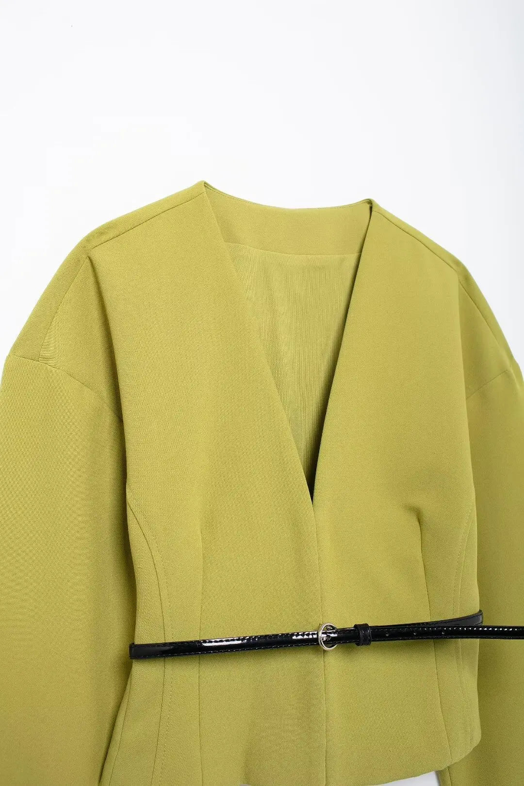 WezelBezel Shirt and Skirt Set - Waist Belt Style