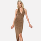 WezelBezel Slim Ribbed Dress