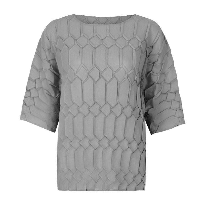 WezelBezel Oversized Pleated Tee Set