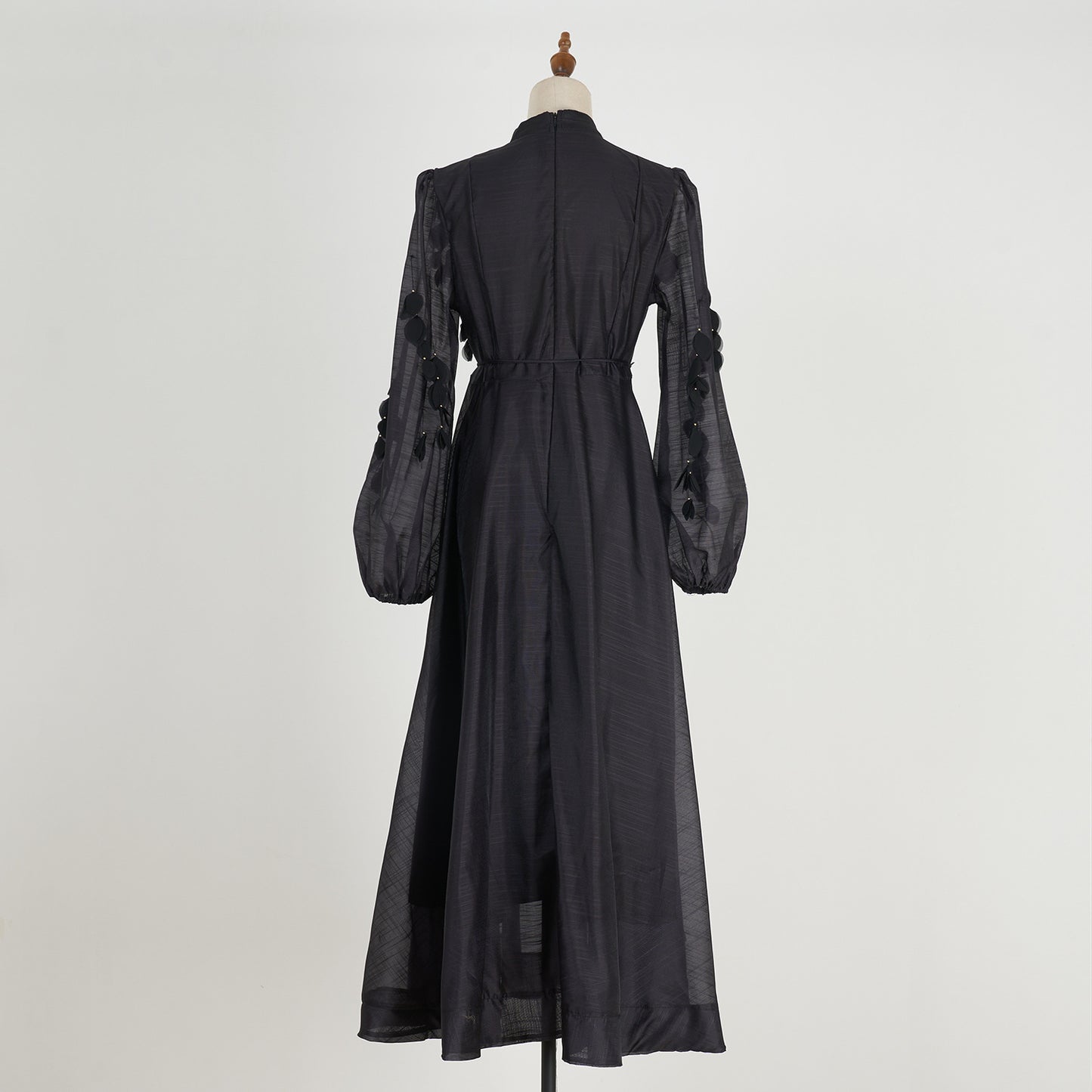 WezelBezel Petal Sleeve Lantern Dress