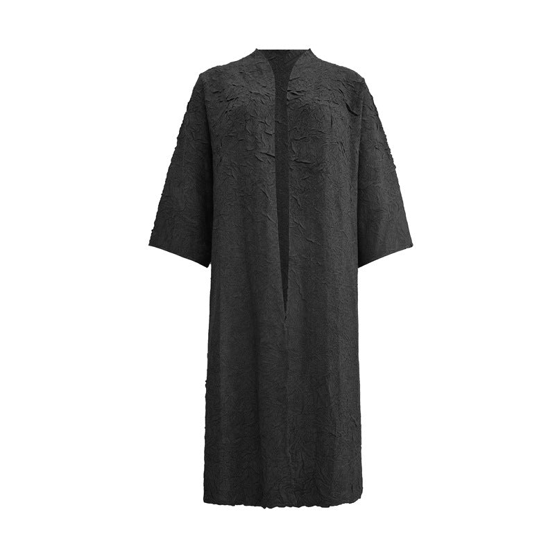 WezelBezel Long Sleeved Suit Jacket - Pleated Windbreaker