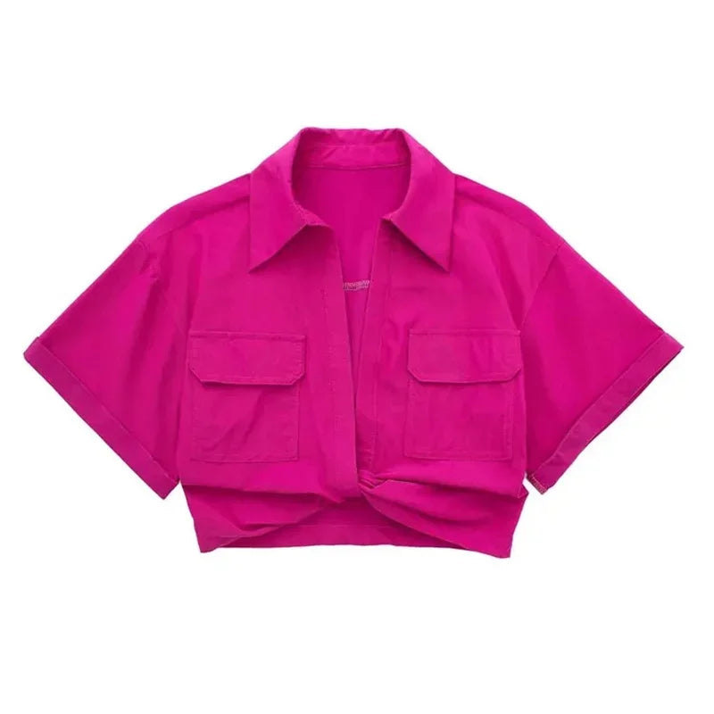 WezelBezel Elastic Linen Shirt - Vintage Style