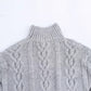 WezelBezel Pullover High Neck Sweater