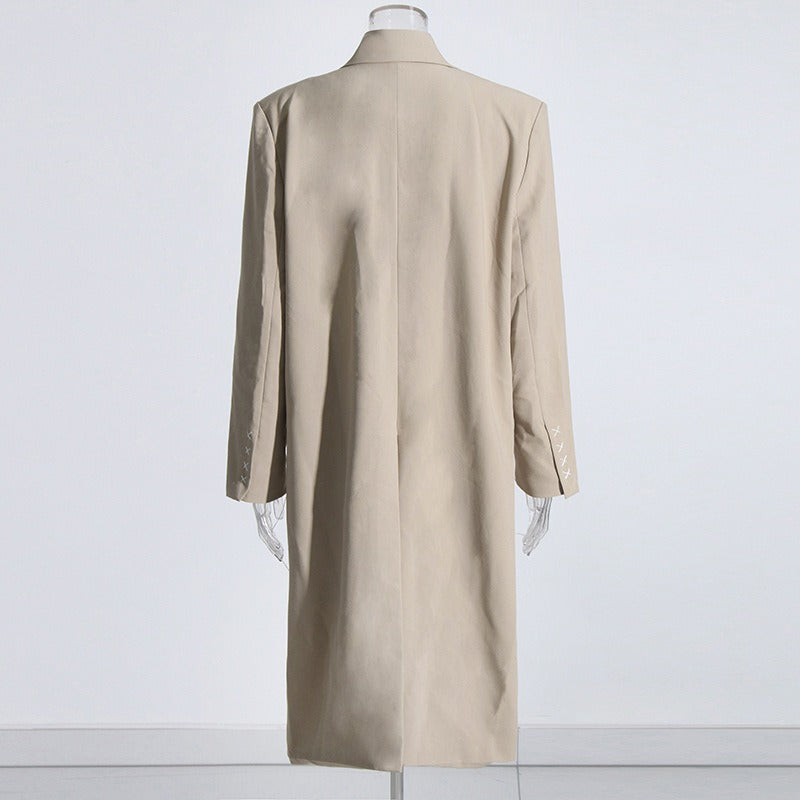 WezelBezel Double Row Windbreaker - Long Design