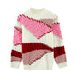 WezelBezel Pink Knit Pullover - Long Sleeve