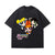 WezelBezel Retro Cartoon Cotton Tee