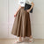 WezelBezel Trumpet Pleated Skirt - Cotton Style