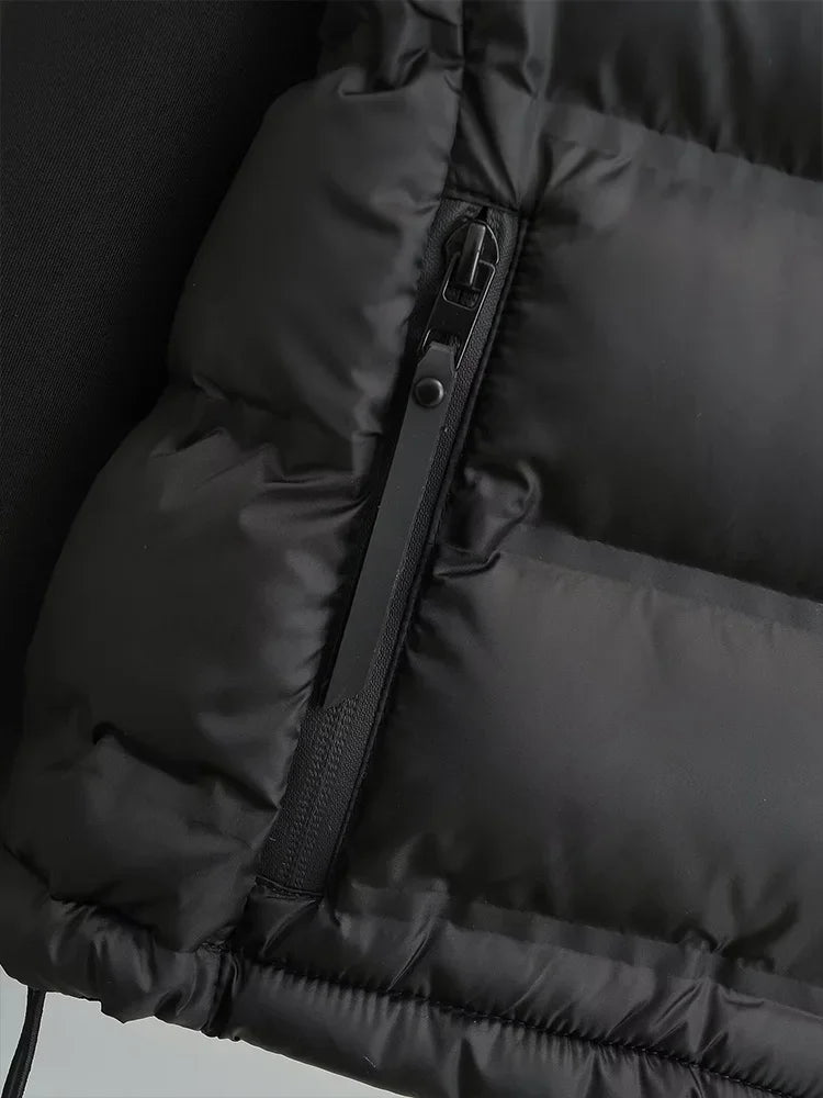 WezelBezel Short Cotton Jacket - Spliced Design