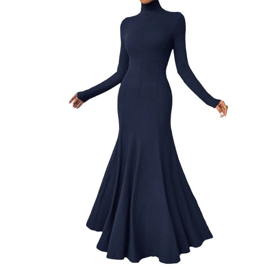 WezelBezel Slim Fit Long Skirt - High Neck Style