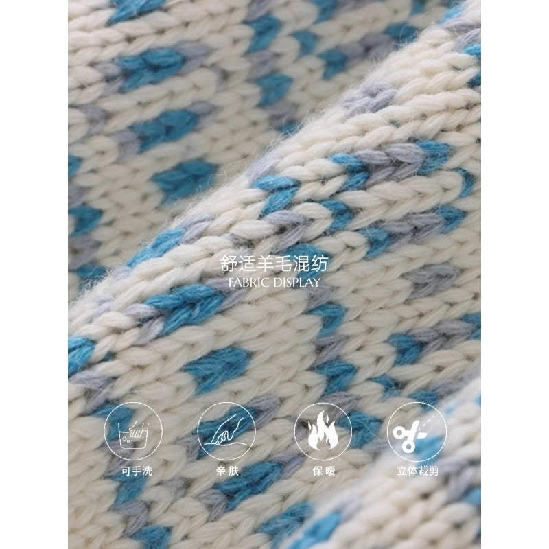 WezelBezel Vintage Knit Long Cardigan