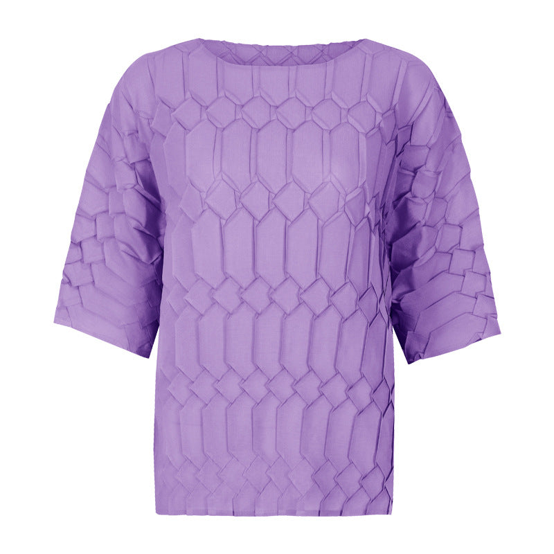 WezelBezel Oversized Pleated Tee Set