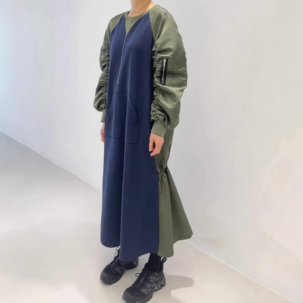 WezelBezel Ruffle Edge Dress - Loose and Thick Style