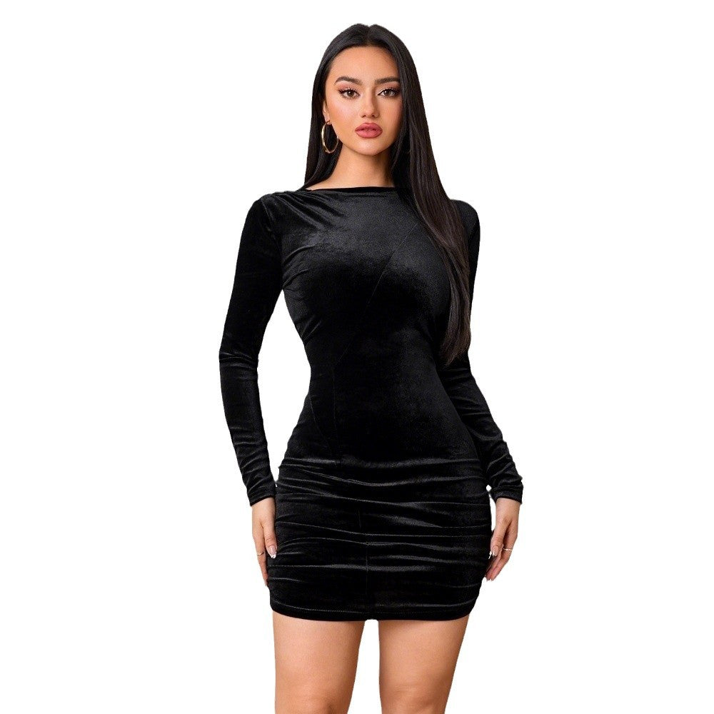 WezelBezel Slim Floral Knit Dress