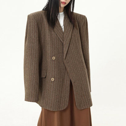 WezelBezel Loose Suit Jacket - Textured Style