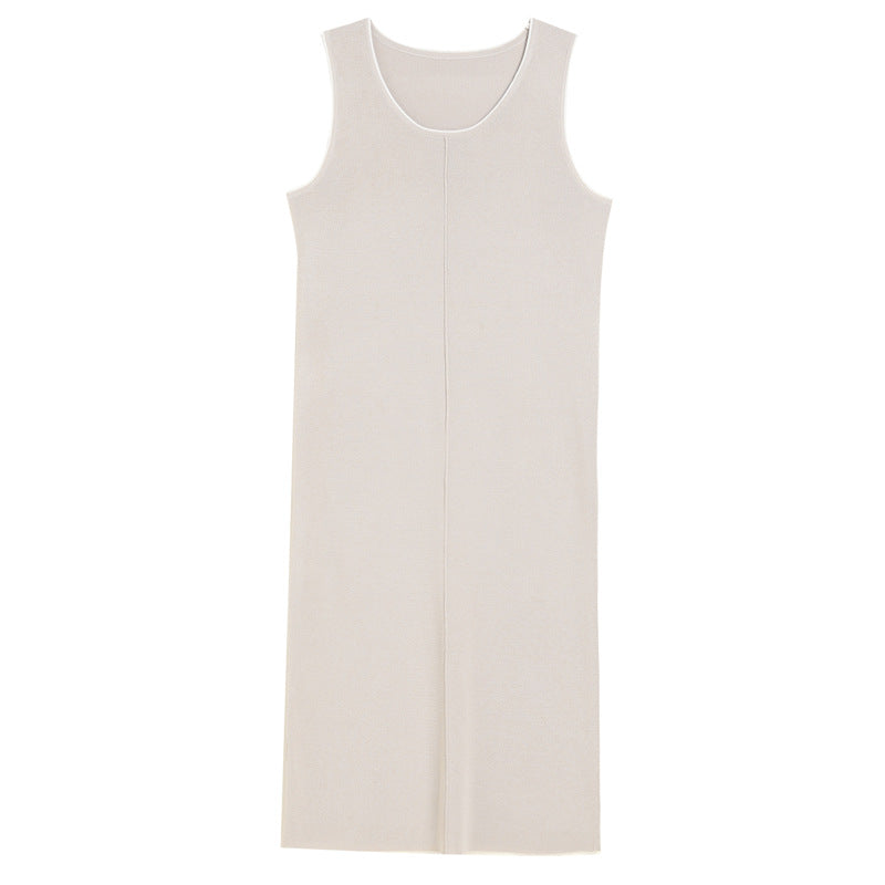 WezelBezel Sleeveless Cotton Midi Dress