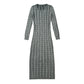 WezelBezel Twisted Knit Midi Dress