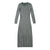 WezelBezel Twisted Knit Midi Dress
