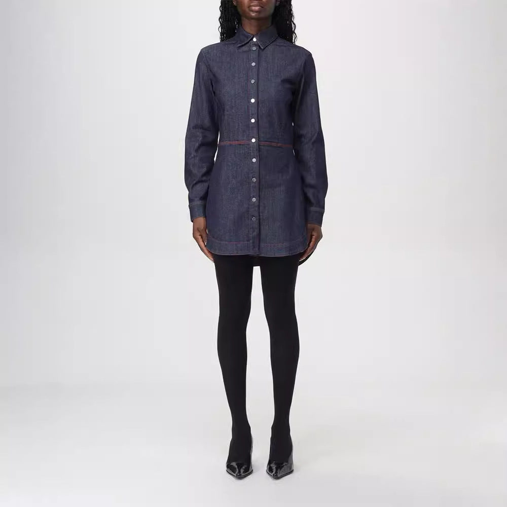 WezelBezel Denim Top - Niche Design