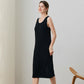 WezelBezel Sleeveless Cotton Midi Dress