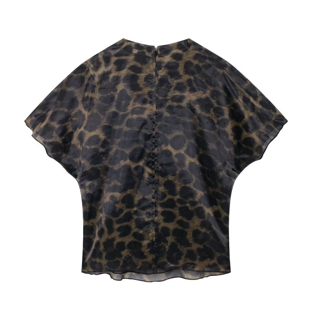 WezelBezel Organza Top - Loose and Slimming Style