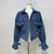 WezelBezel Short Denim Jacket - Casual Style
