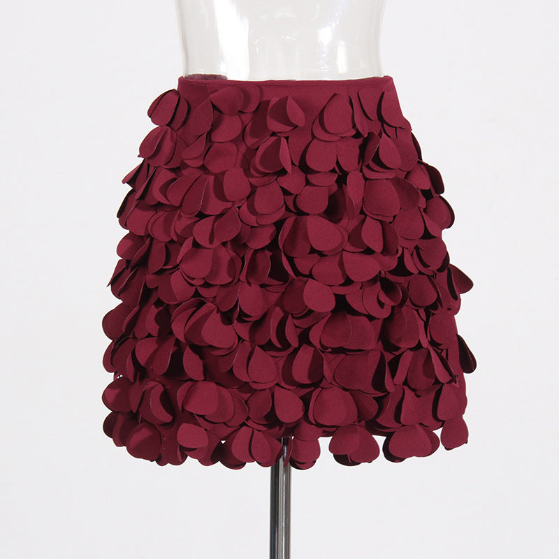 WezelBezel High Waist Skirt - Short Style