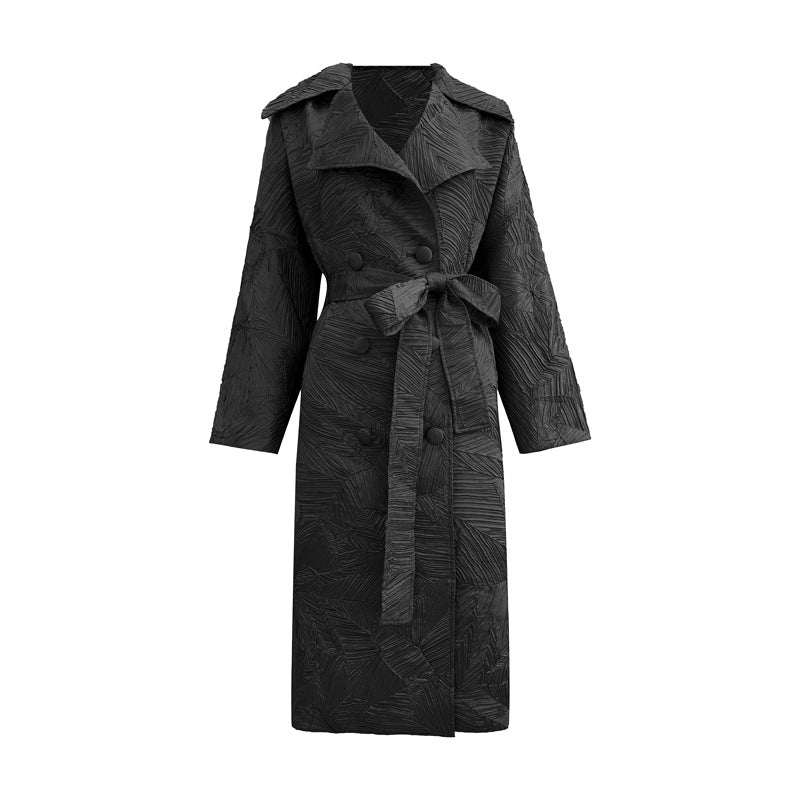 WezelBezel Double Breasted Coat - Mid Length