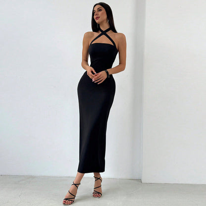 WezelBezel Backless Maxi Dress