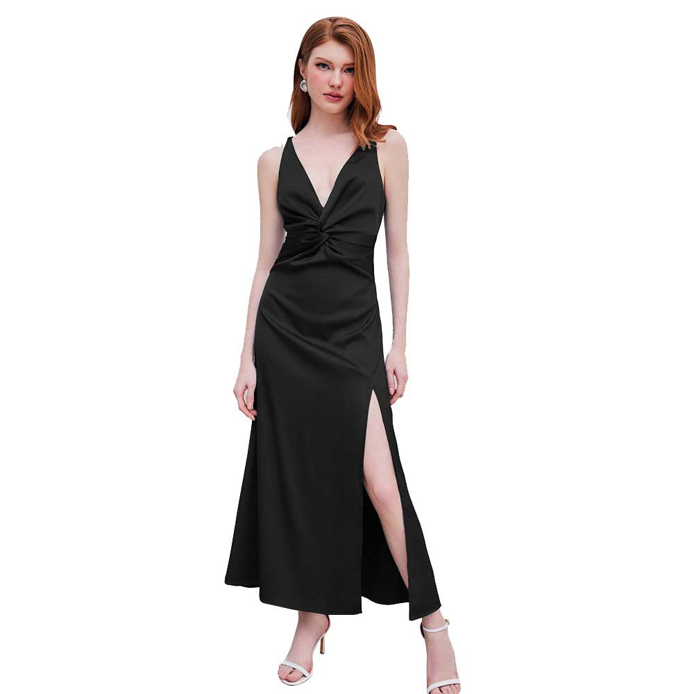 WezelBezel Pleated Camisole Dress Set