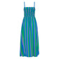 WezelBezel Striped Knit Camisole Dress