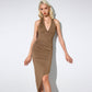 WezelBezel Slim Ribbed Dress