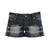 WezelBezel Washed Mini Denim Shorts