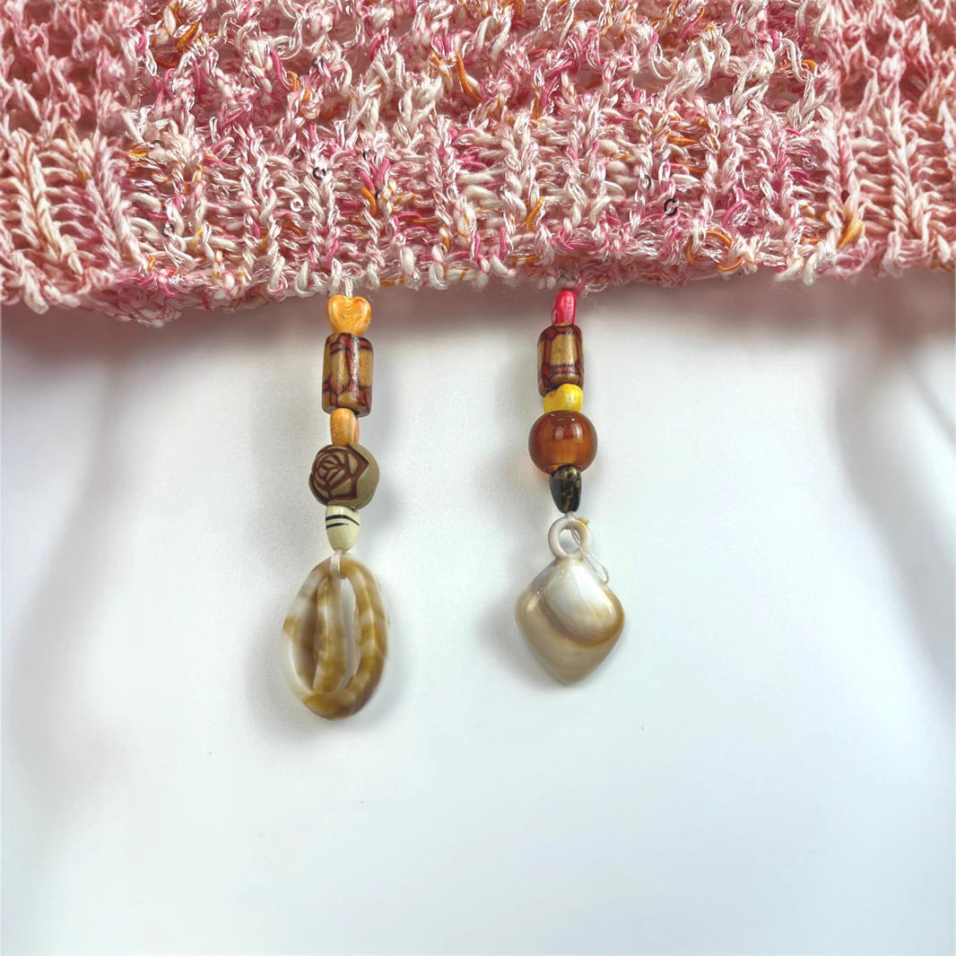 WezelBezel Round Neck Knit Sweater