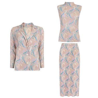 WezelBezel Small Floral Skirt Set