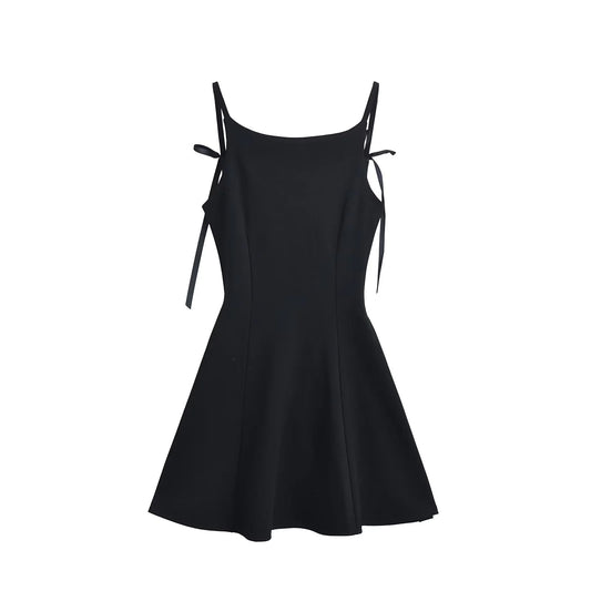 WezelBezel Ribbon Suspender Dress
