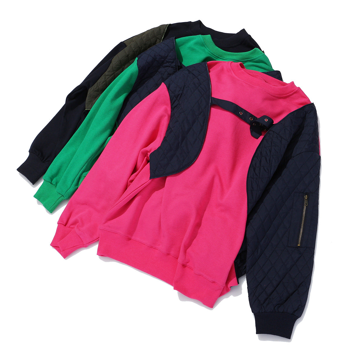 WezelBezel Strapless Pullover Hoodie - Candy Color Style