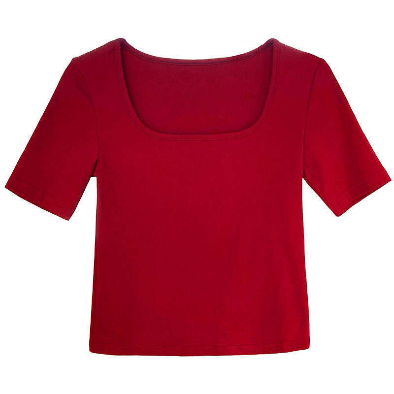 WezelBezel Square Neck Fit Tee