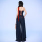 WezelBezel Strapless Vest + Wide Pants Set