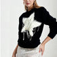 WezelBezel Star Knit Pullover - Colorblock Style