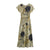 WezelBezel Printed Dress - Silk Satin Texture