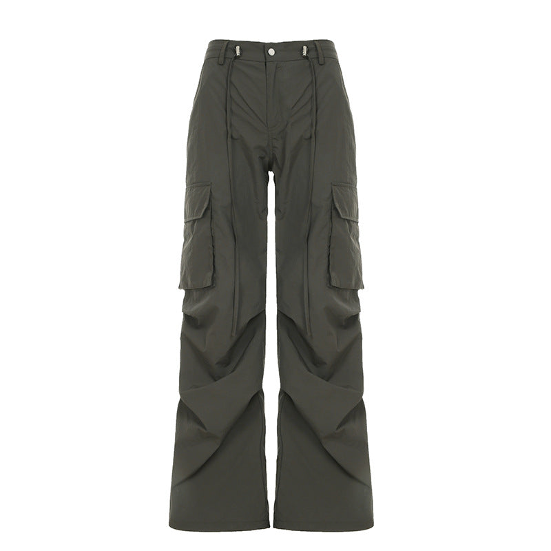 WezelBezel Wide Leg Utility Pants